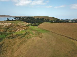 St Enodoc (Church) 4th Aerial Fairway